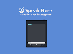 Speak Here - Speech to Text screenshot 1