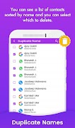 Remove Duplicate Contacts - Co screenshot 4