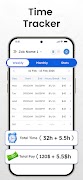 Time & Hours Tracker for Work poster
