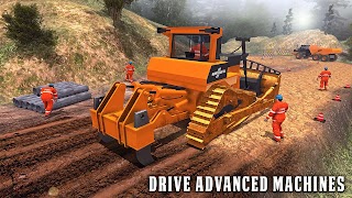 Road Builder Construction 2018 screenshot 1