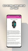D20 Fitpro Smartwatch App Hint 截图 7
