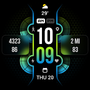 MDS131 Digital Watch Face ảnh chụp màn hình 7