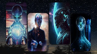 Alien Wallpaper capture d'écran 1