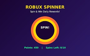 Robux Spinner Screenshot 3