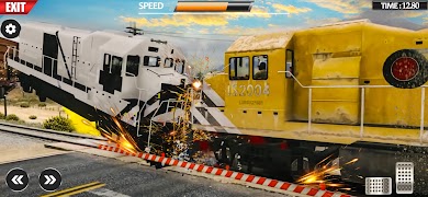 3D simulador motorista trem imagem de tela 7