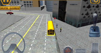 برنامه‌نما Schoolbus شبیه ساز رانندگی 3D عکس از صفحه
