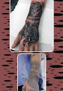 Hand Tattoo Designs screenshot 6