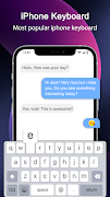 برنامه‌نما iphone keyboard عکس از صفحه