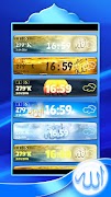 Allah Clock Weather Widget screenshot 1