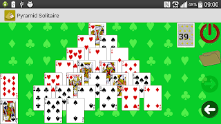 Pyramid Solitaire syot layar 1
