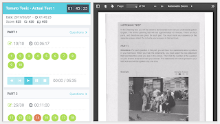 Toeic Answer Sheet اسکرین شاٹ 3