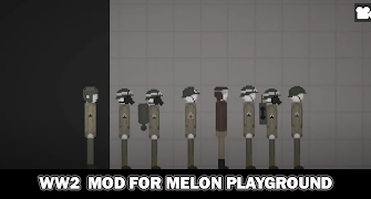 WW2 Mod for Melon syot layar 6