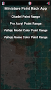 برنامهنما Miniature Paint Rack App عکس از صفحه