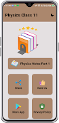 Physics Class 11 (Notes-MCQs) capture d'écran 5