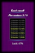 Luck meter 스크린샷 1