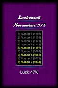 Luck meter スクリーンショット 1