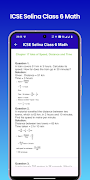 ICSE Selina Class 6 Math captura de pantalla 5