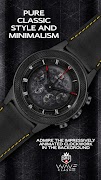 SWF Wave Classic Watch Face captura de pantalla 2