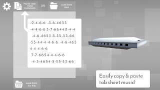 armónica notas visuales captura de pantalla 1