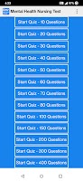 Mental Health Nursing Test screenshot 1