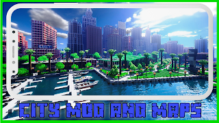 City Maps Minecraft Mod اسکرین شاٹ 2