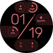 Moderno - Digital Watch Face poster
