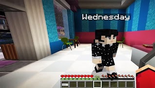 Wednesday Mod For Minecraft PE تصوير الشاشة 4