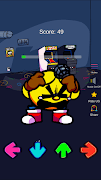 6 Schermata FNF Pacman Mod Test