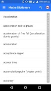 Maths Dictionary Screenshot 1