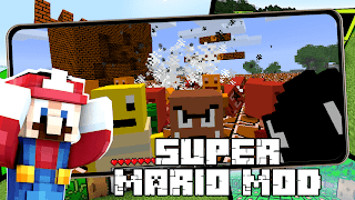 Mod Super Mario Minecraft PE اسکرین شاٹ 1