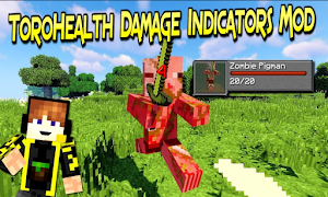Minecraft PE 용 손상 표시기 애드온 스크린샷 1