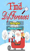 Poster Trova la differenza di Natale