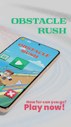 Obstacle Rush - Cours & Évite capture d'écran 2