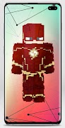 Flash Skin for Minecraft الملصق