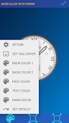 Analog Clock Live Wallpaper screenshot 1
