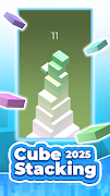 Cube Stacking 2025 captura de pantalla 6