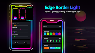 Edge Lighting Border Light Art اسکرین شاٹ 2