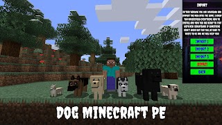 Dog Mod for Minecraft PE Cartaz