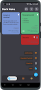 Dark Note - Notes + Grocery screenshot 7