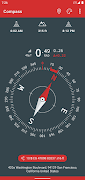 برنامه‌نما Compass & Altimeter عکس از صفحه