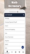 Math Dictionary Offline screenshot 1