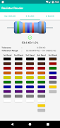 Resistor Color Code Calculator скриншот 3
