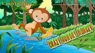 CRAZY HUNGRY MONKEY Affiche