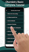 Chemistry Basics Tutorial 스크린샷 1