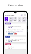 Taskiee: To-Do List & Calendar اسکرین شاٹ 3