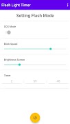برنامهنما Flashlight With Timer - Backgr عکس از صفحه