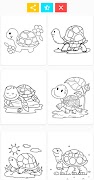 Turtles Coloring capture d'écran 2