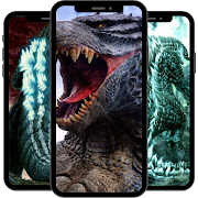 Godzilla-Tapete. Screenshot 1