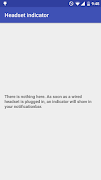 Headset indicator capture d'écran 1