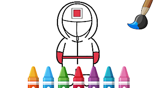 Squid Game Coloring Book screenshot 4